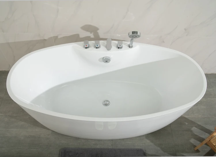 Modern Bathtub Series indoor White 1700mm Hot Tub Jacuzzis hot tubs