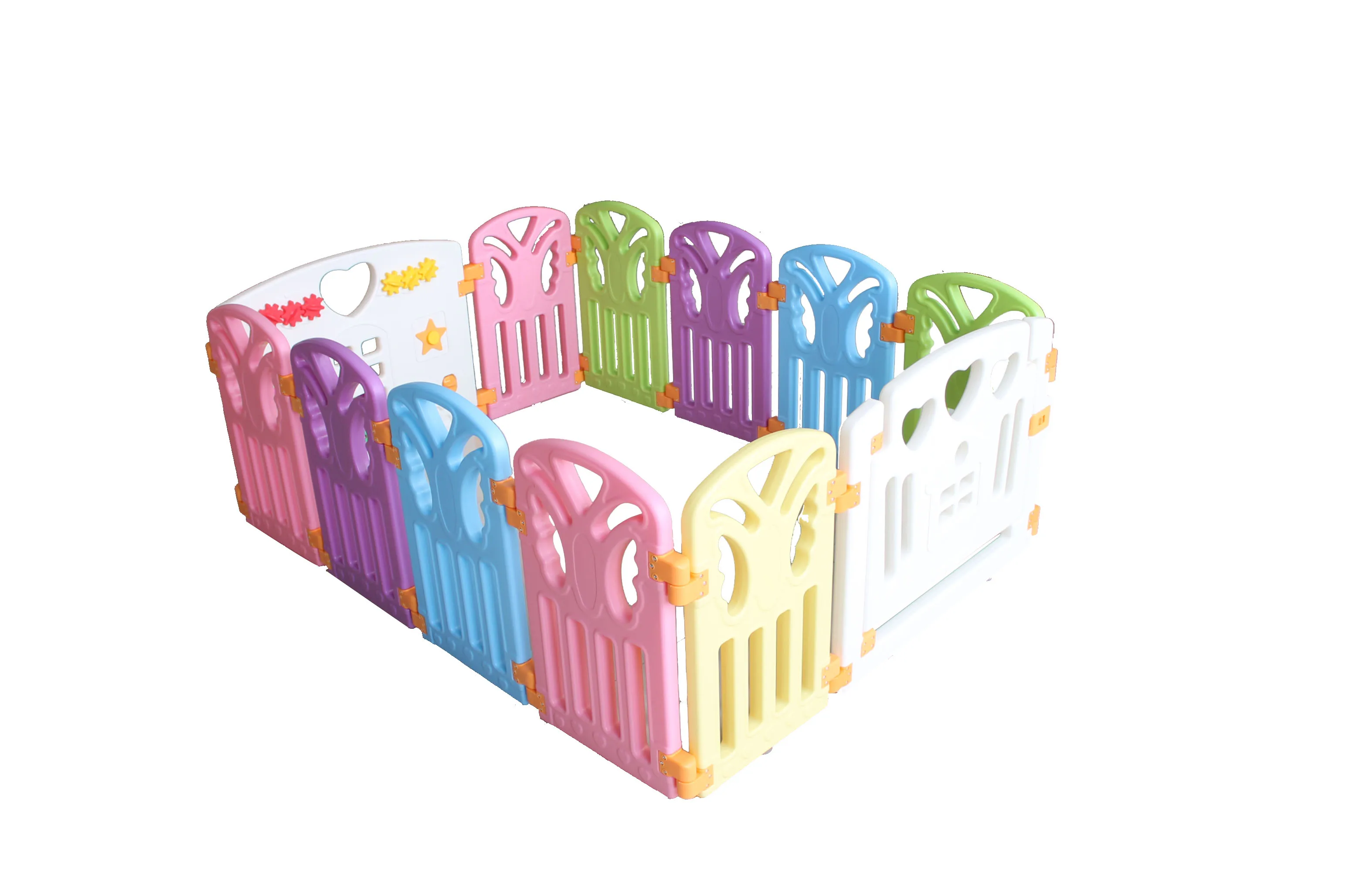 14+2 Panels Safety Plastic Mother Care And Baby Products Large Baby Playpen