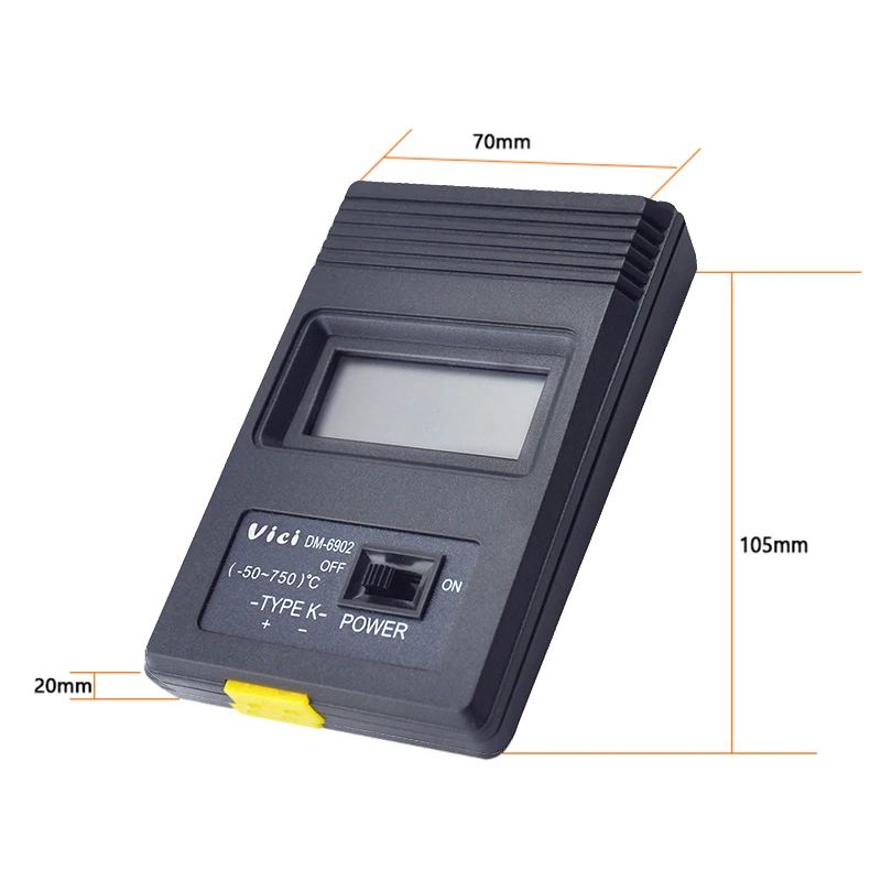 DM6902 Digital Stove Temperature Instrument thermometer