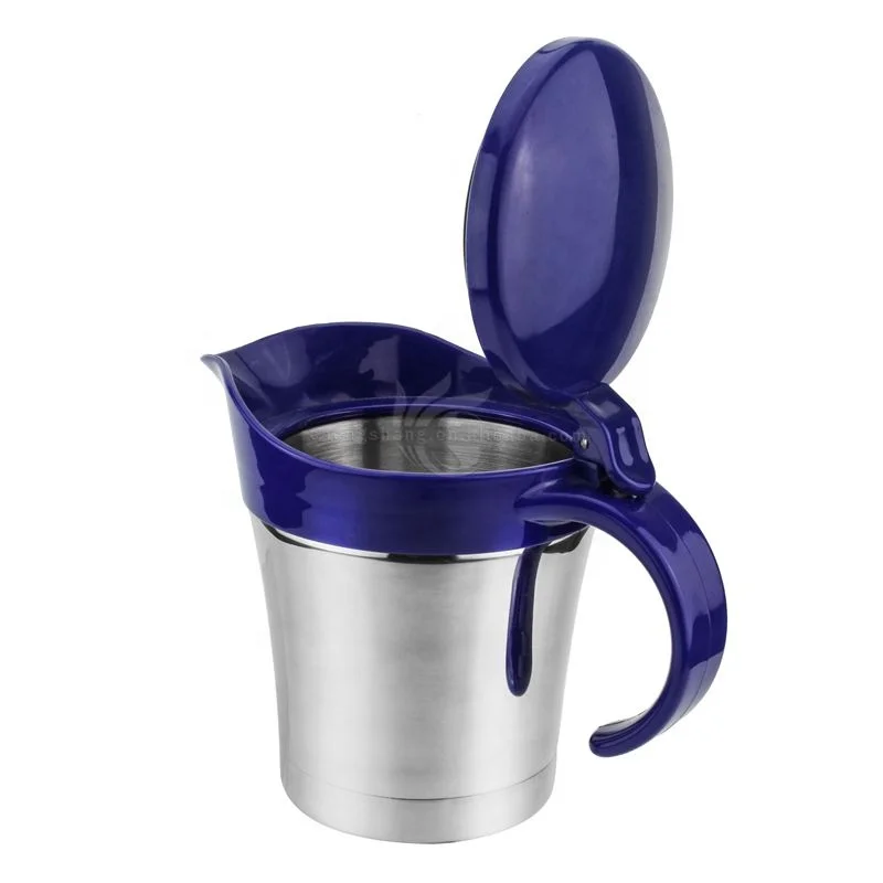 Sauce Jug With Plastic Handle Wholesale 0.4L Double Wall Gravy Boat Sauce