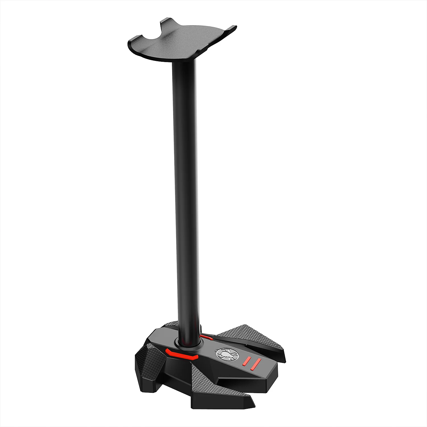 Headphone Stand Headset Holder Gaming Earphone Stand with Aluminum Supporting Bar Flexible Headrest ABS Solid Base