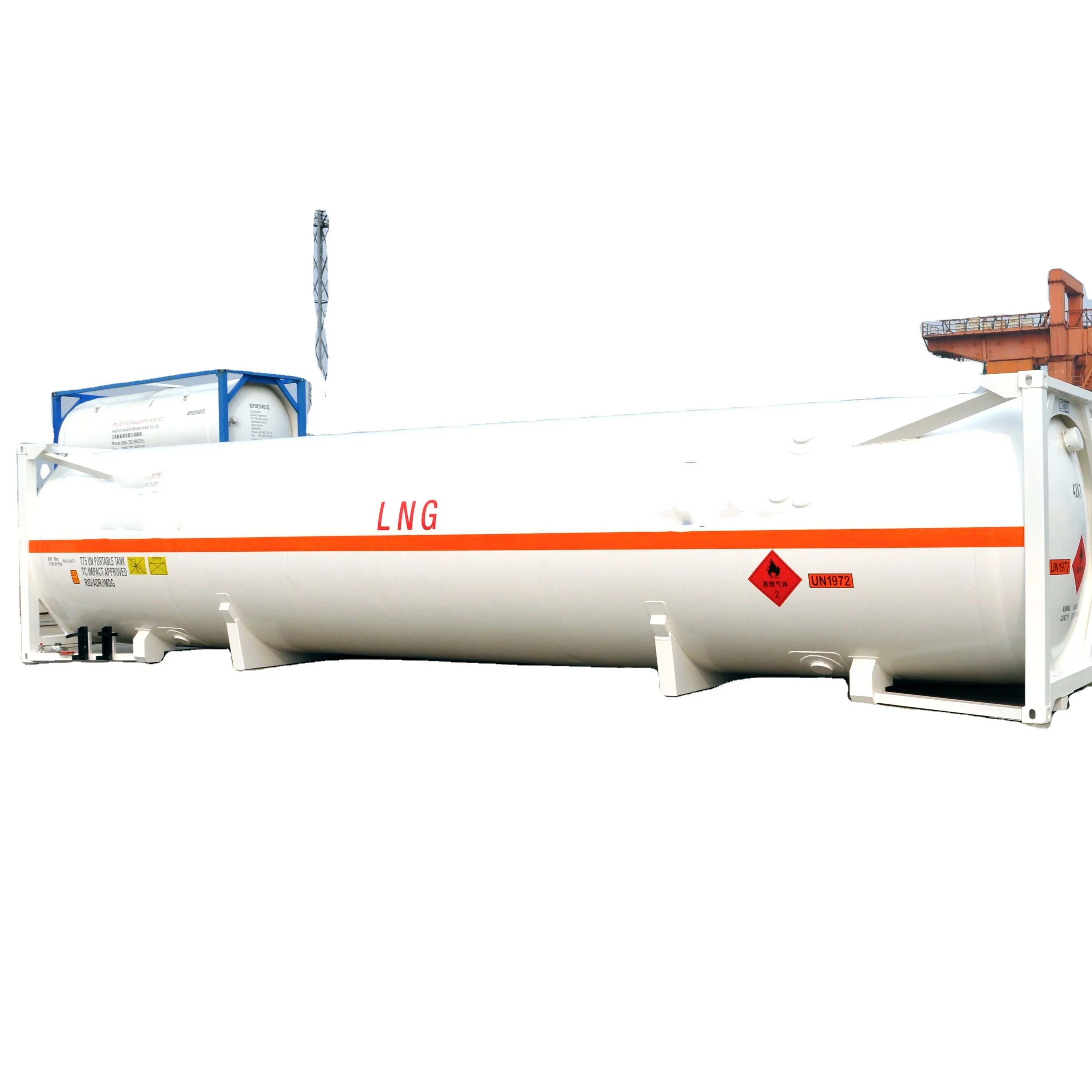 ISO Standard T75 LNG Storage Tank 20ft Container