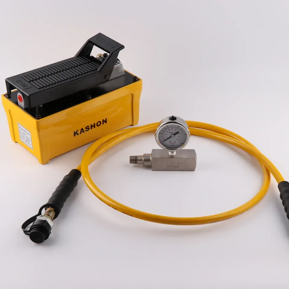 Заводская цена 700 бар (4500 мл) KS-450S гидравлический воздушный ножной насос