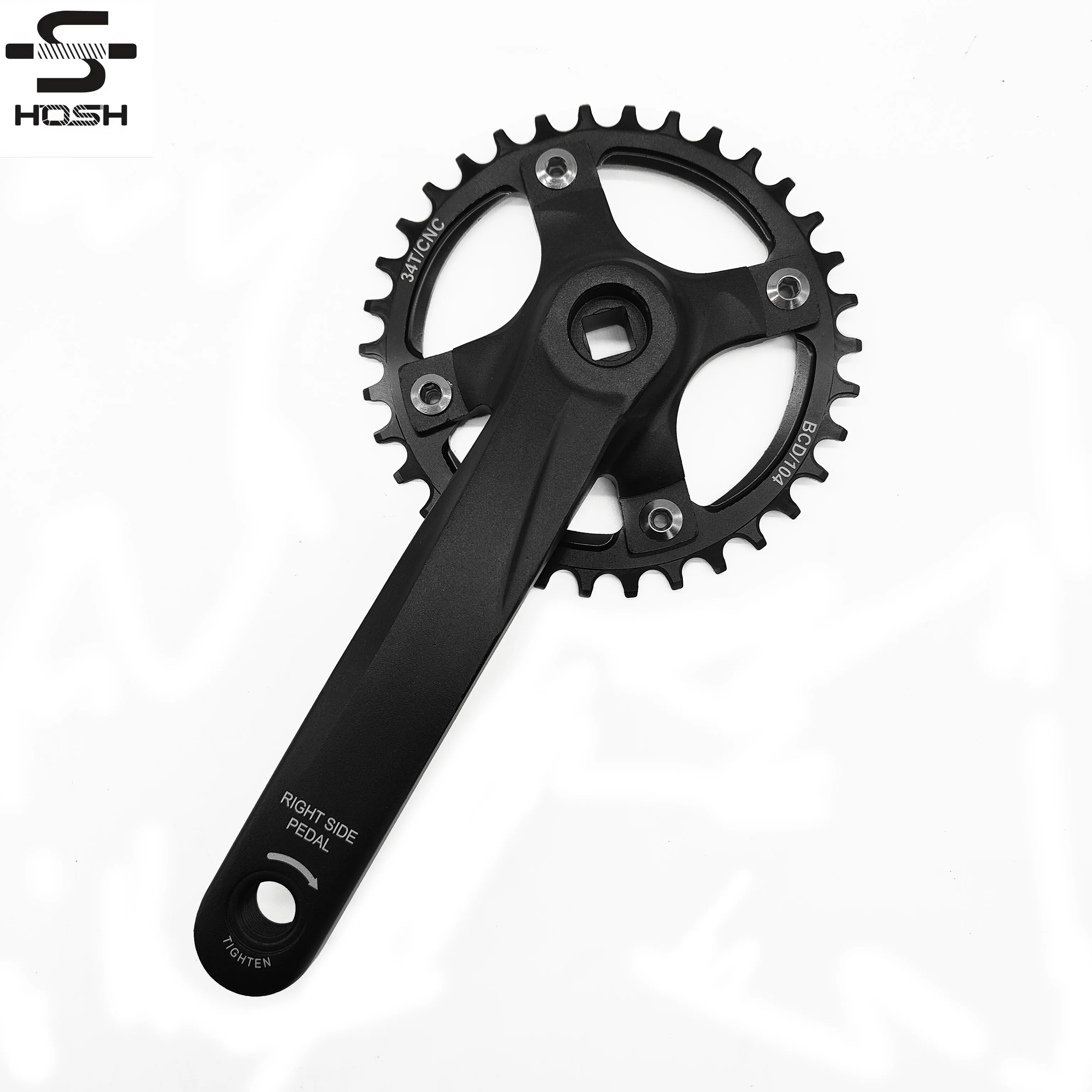 ebike hosh 34 36 38 Teeth 34T 36T 38T ChiansetCrank Bike Spare Parts Bike Accessory Bicycle Accessories