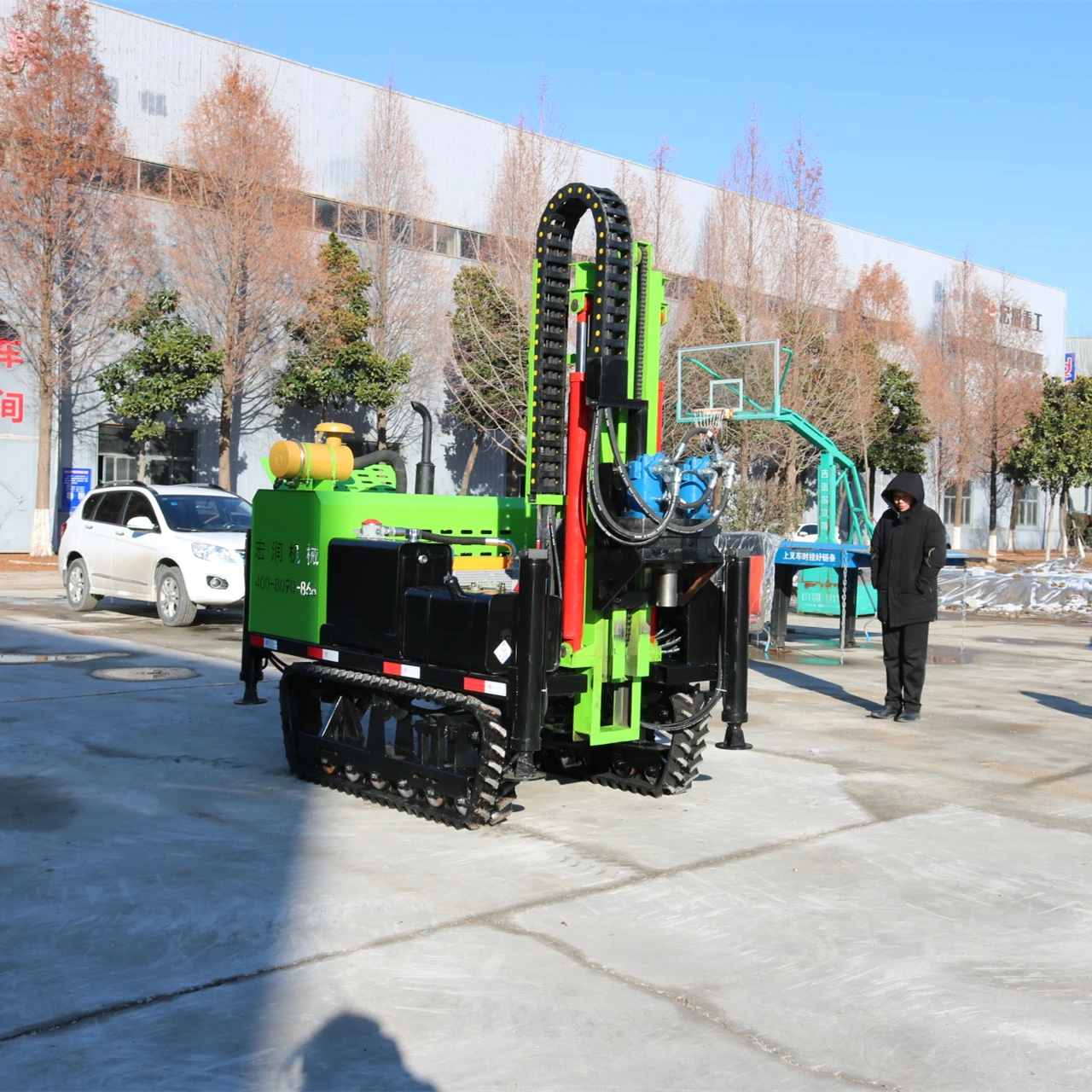 Best-selling products Mni crawler rotary portable exploration rig