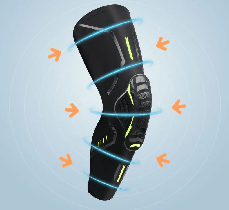 Premium factory Compression Kids Adult EVA Pads Crashproof Volleyball Football Basketball Knee Pads