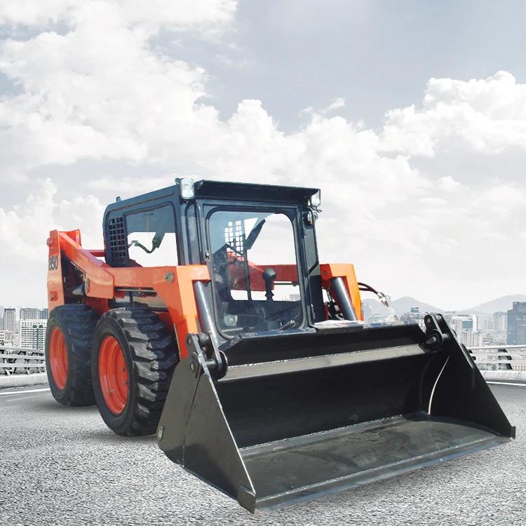 skid steer loader attdigger atachments brush cutter skid steer loader snow