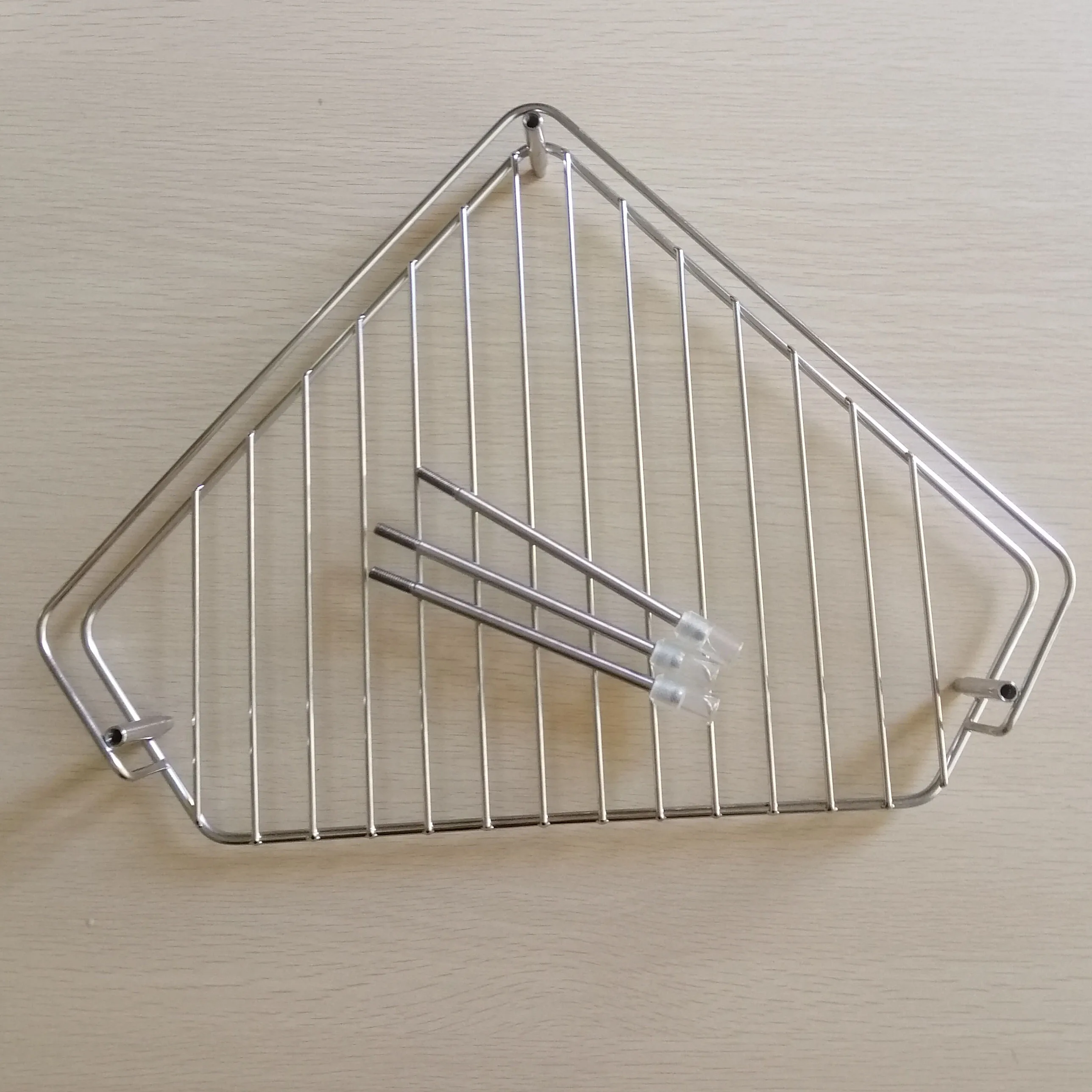 
Combination Kitchen Storage Shelf Bathroom Corner Shelves Corner Rack Pan Pot Divider Holder 