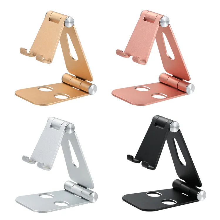 Angle Adjustable Cellphone Stand portable mobile phone holder, folding desktop Holder