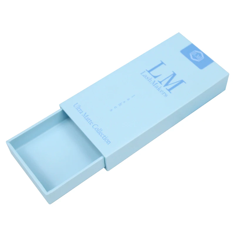 Custom Design Handmade Custom Logo Rigid Sliding Out Drawer Box Chocolate Sliding Drawer Box