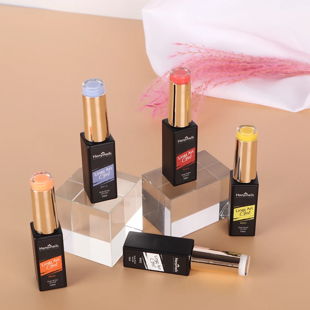 Nail Products Suppliers Private Label 24 Colors Custom Gel Liner Kits Nail Art Platinum Painting UV Gel Polish Set