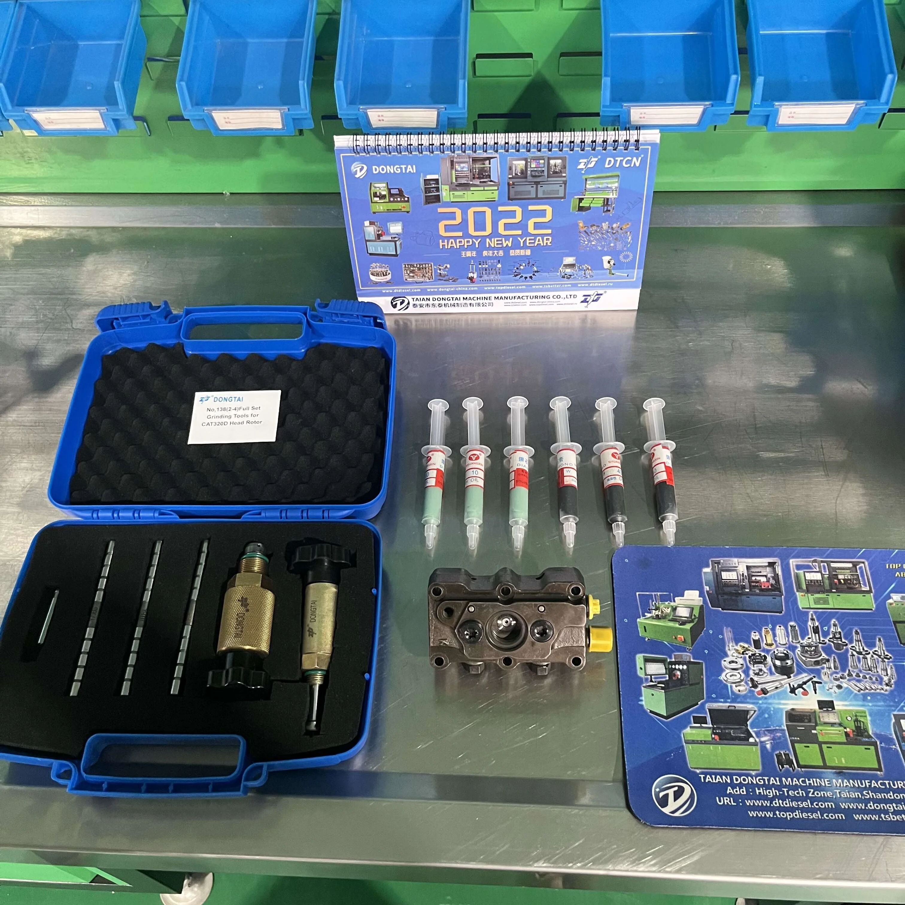 No,138(2-4)Full Set Grinding Tools for CAT320D Head Rotor