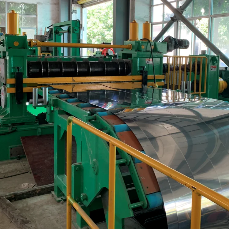 0.25~2.0x1300mm Automatic Metal Steel Strap Coil Slitting Machine Steel Shearing Manufacturer