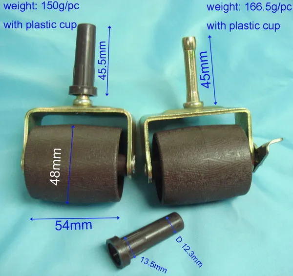 furniture casters Bed caster wheels with brake  70113B