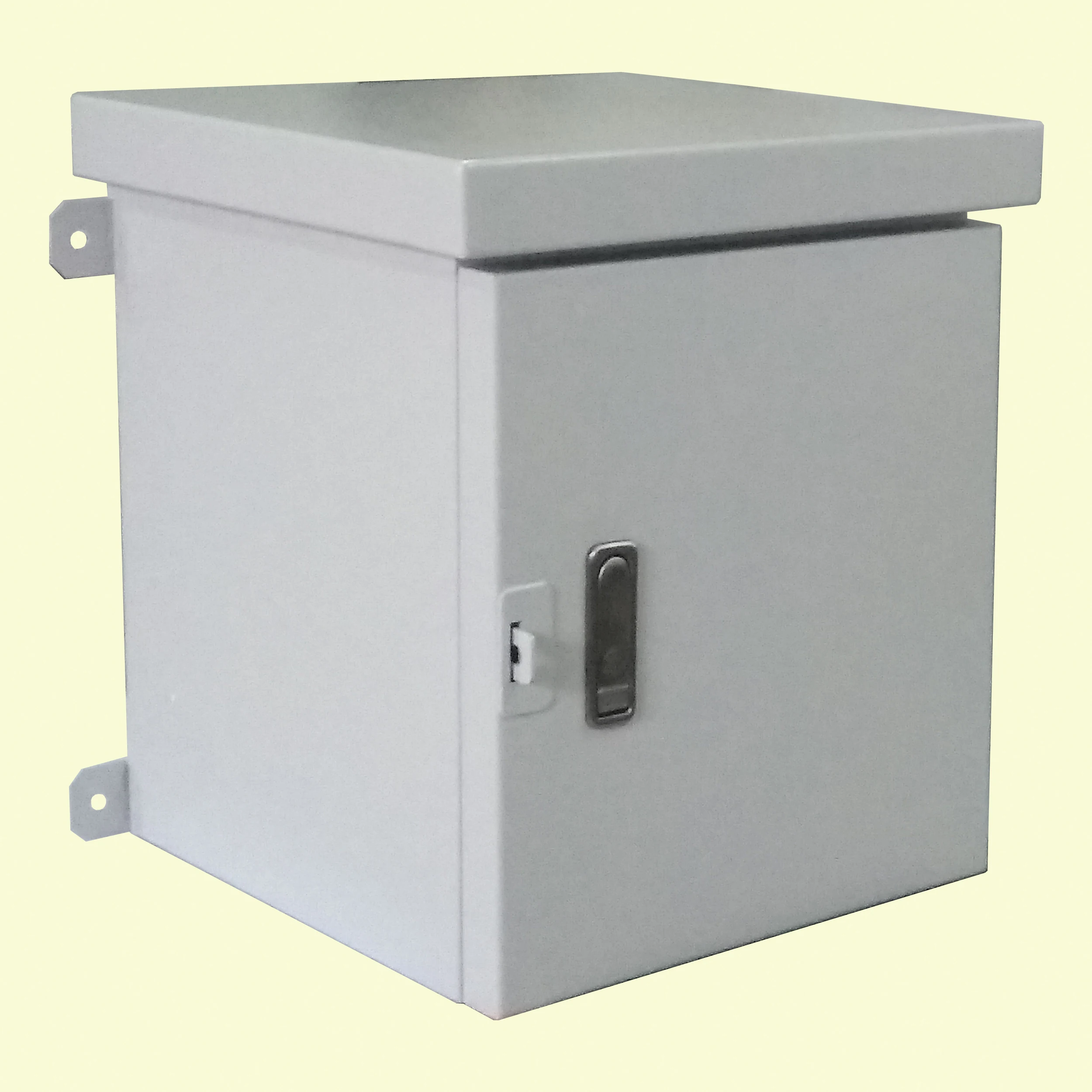 Waterproof outdoor communication cabinet 12U19 inch rack cabinet IP55 outdoor enclosure