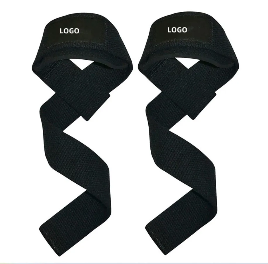Custom Logo Adjustable Gymnastic Fitness Weight Lifting Gym Weight Lifting Wrist Wraps Strap
