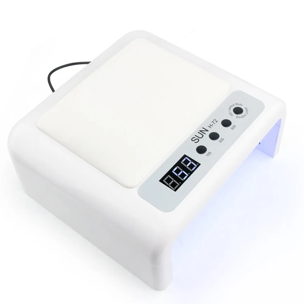 Low Price Wholesale Nail Curing Lamp Machine Nail Art Tools UV Light Leather Foldable Hand Pillow Nail Lamp