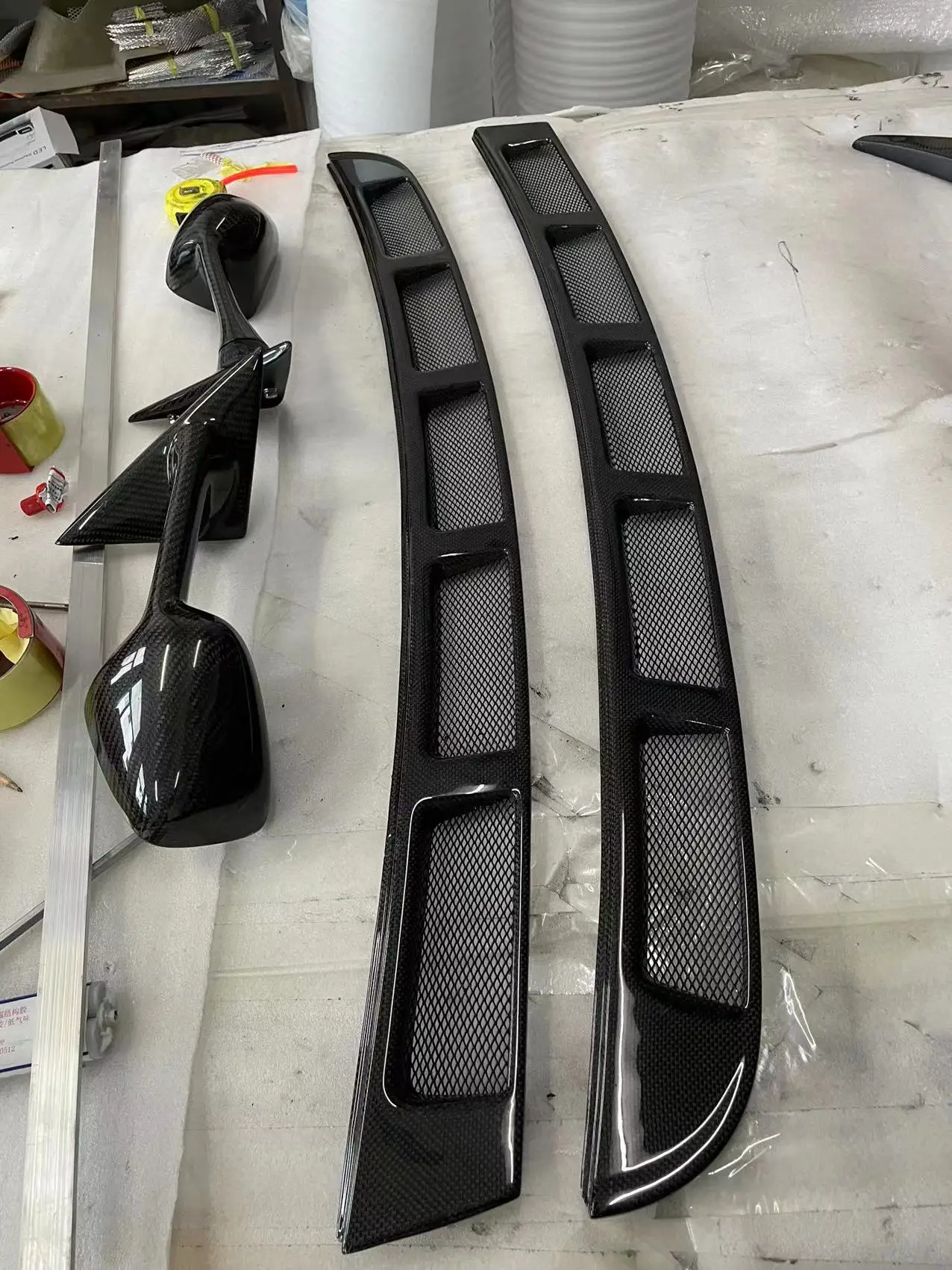 For Ferrar 430 Engine Louvers F430 Engine Louvers Carbon Fiber