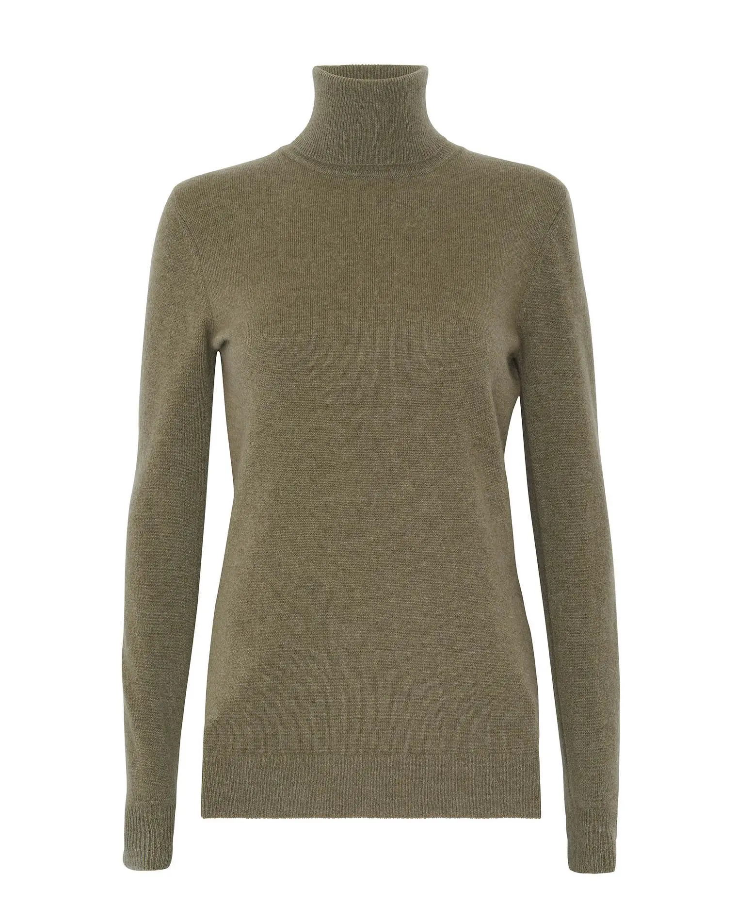 2022 New custom wholesale turtleneck cashmere wool knitted long sweater sweater  for women