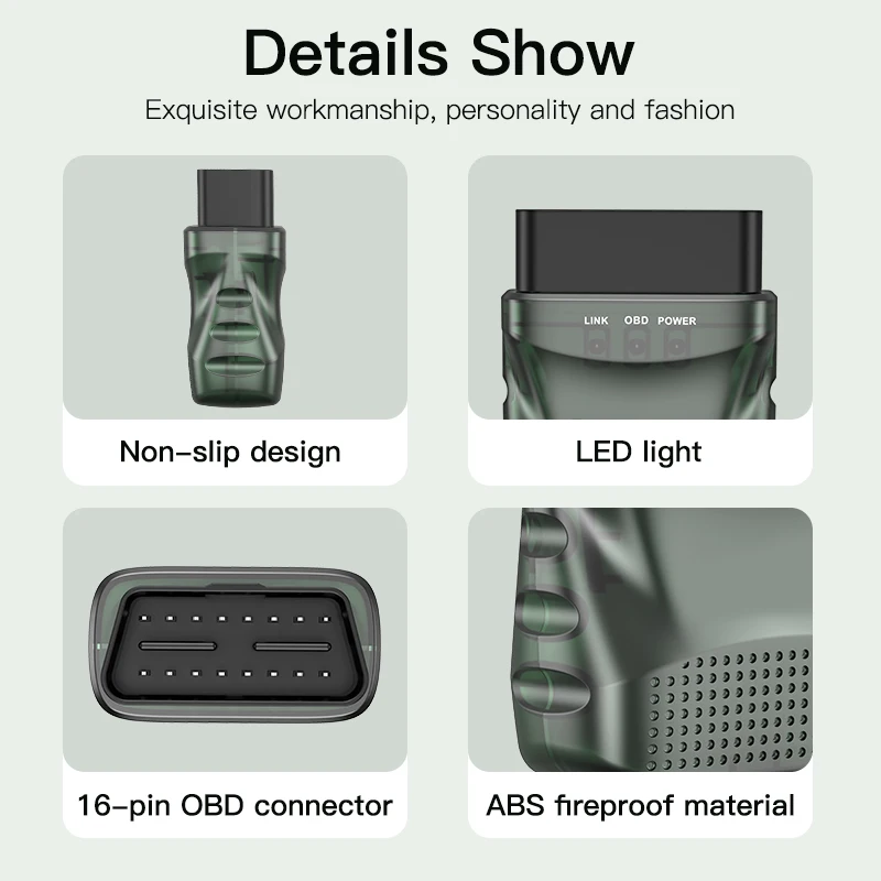 KUULAA car accessories 2022  Reading Car Information Diagnostic Scanner Used OBD2 Car Scanner Diagnostic Scanner BT 4.0