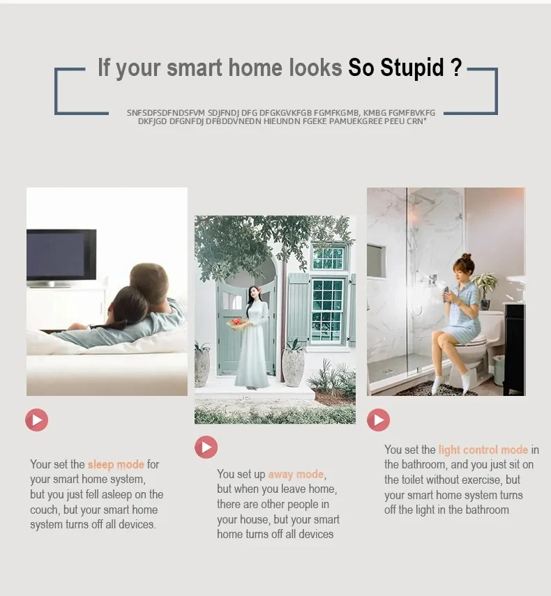 ZigBee human presence sensor  and microwave sensor alarm