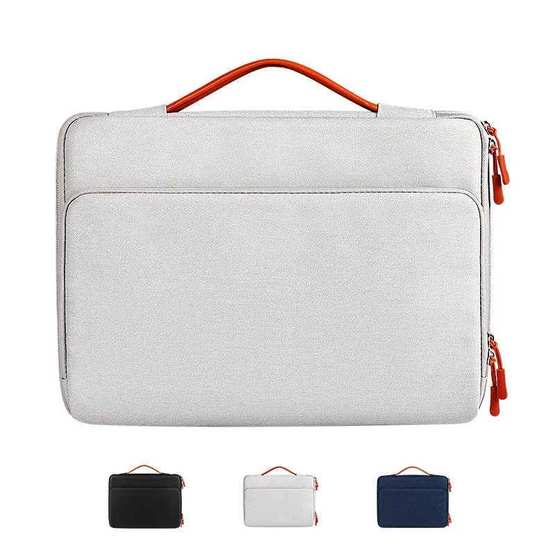 Laptop Bag for MacBook 2023 Air 15 A2941 Case M2 Pro 13 14 15.6 Shockproof and Waterproof Fabric Handbag for MacBook 13.3 Inch