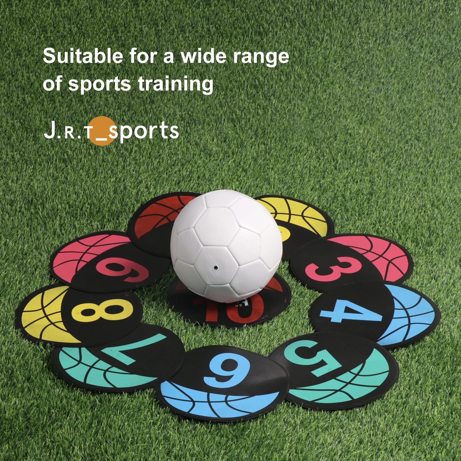 Non Slip PVC Agility Markers Football Basketball Training Markers Spot Markers