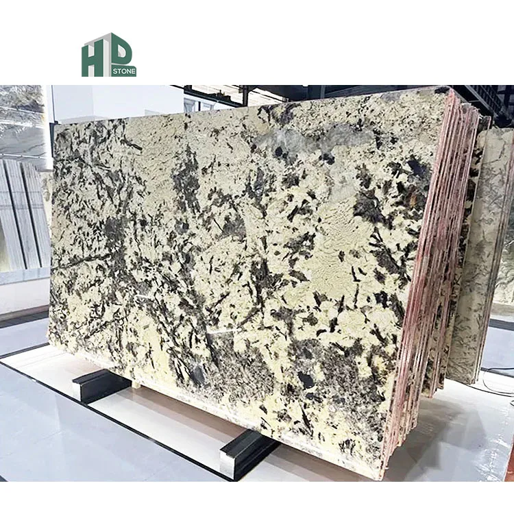Gold Stone Slab Marble Wall Panel for Interior Wall Design