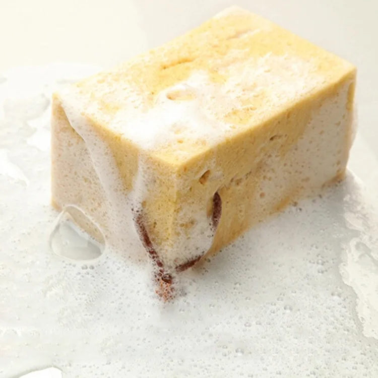 The car edges clean multi-function clean use sponge rectangular coral car cleaning sponge