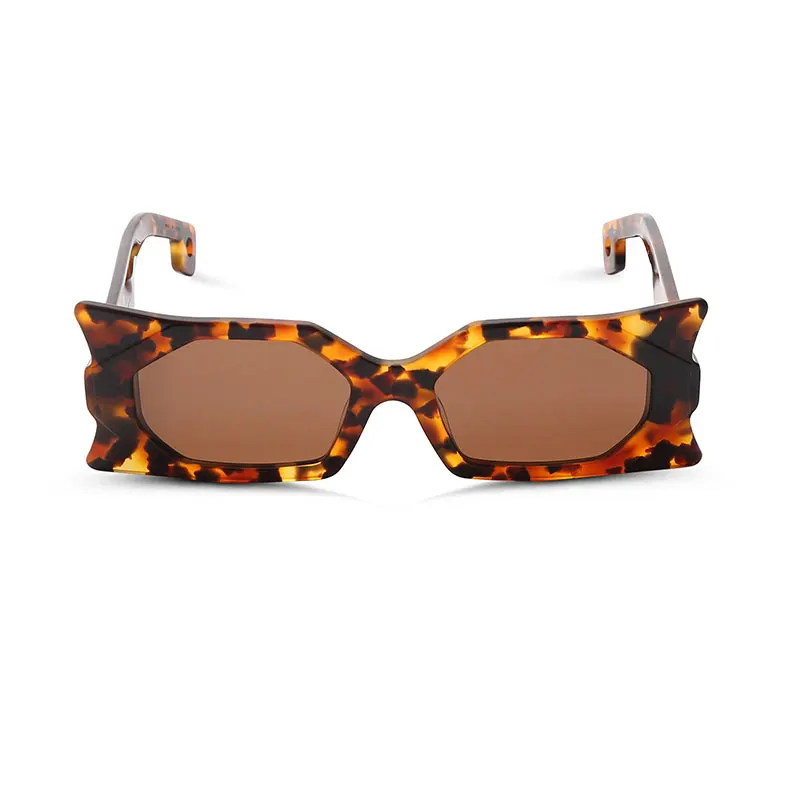 Custom your logo plastic bio acetate  sunglasses with anti-fog lens