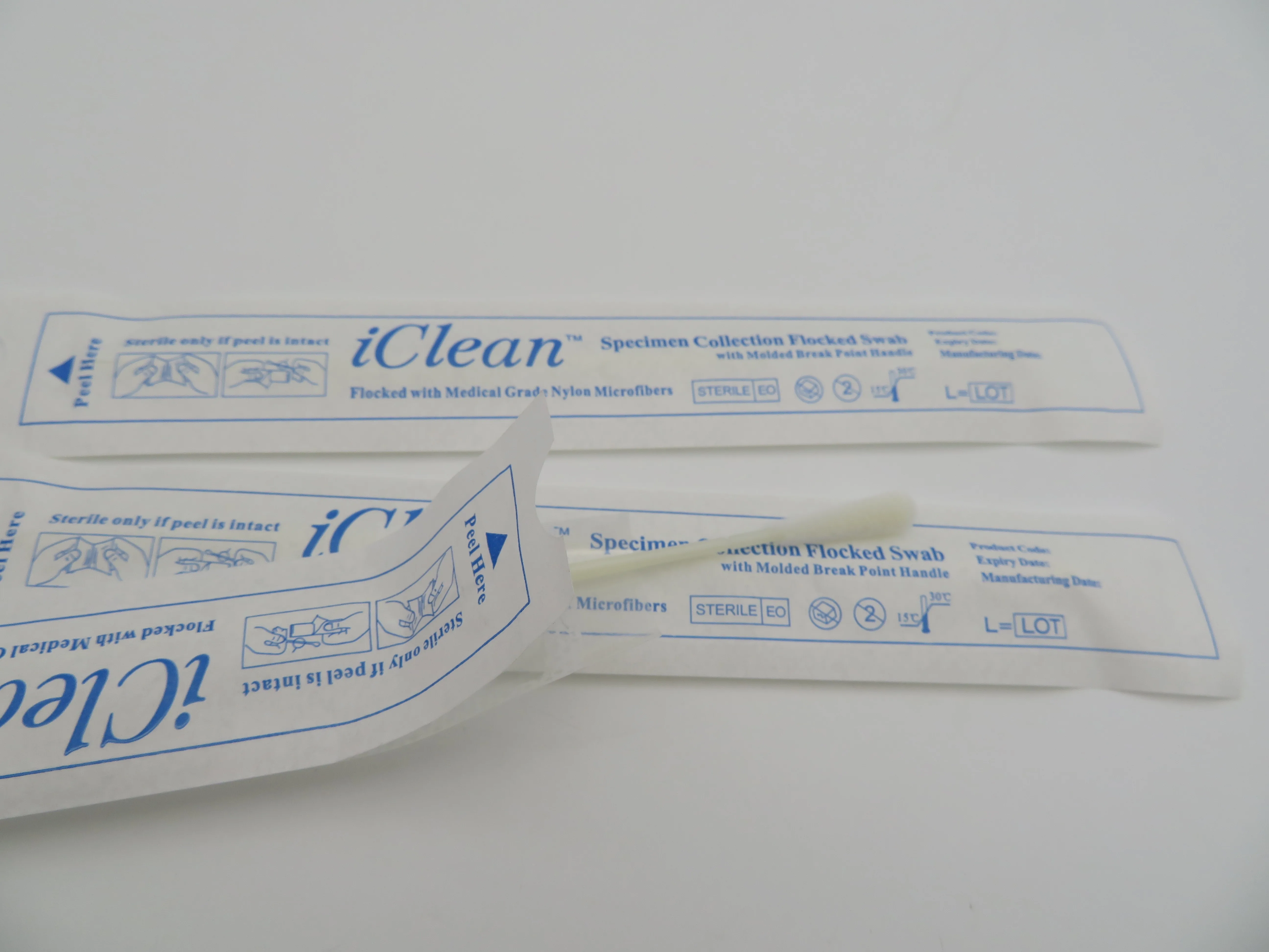 Disposable flu test sampling surgical sterile male urethral stuart transport medium virus male female vtm vaginal cervical swab