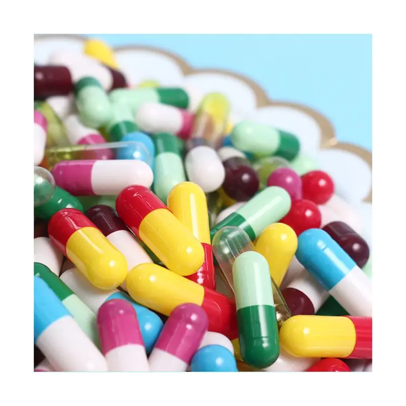 ALL Sizes Pharmaceutical high quality vegan  Empty Capsule   Size 00  0  1  natural raw material