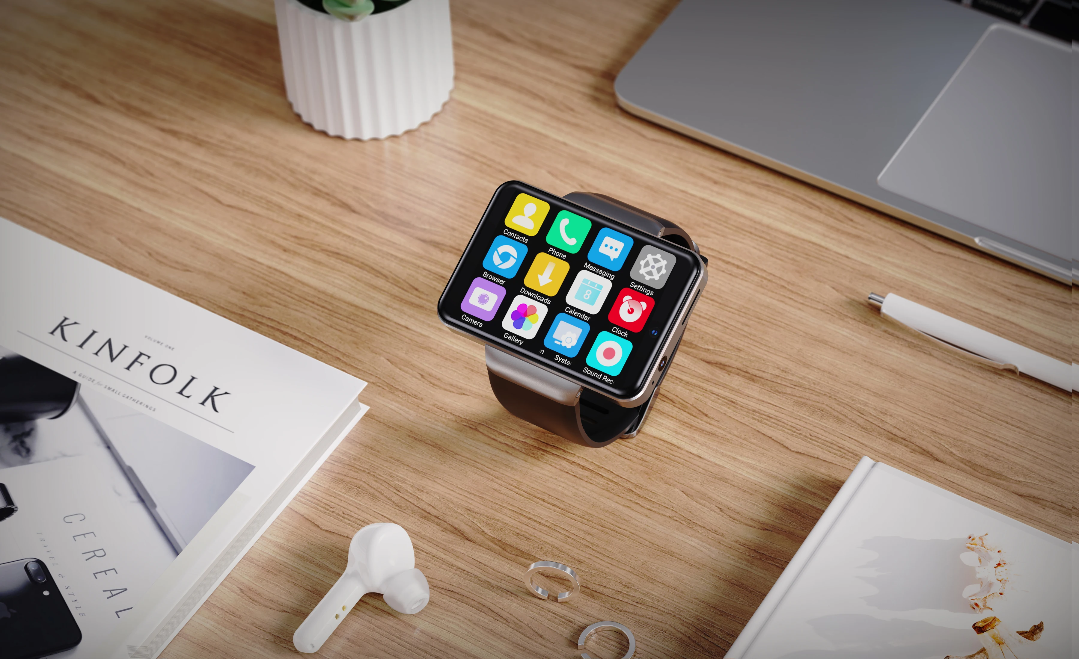 DM101 Smart Watch 2.4Inch Touch Screen Dual Camera Android Ios Smartwatch GPS WiFi 4G Smart Watch Phone DM101