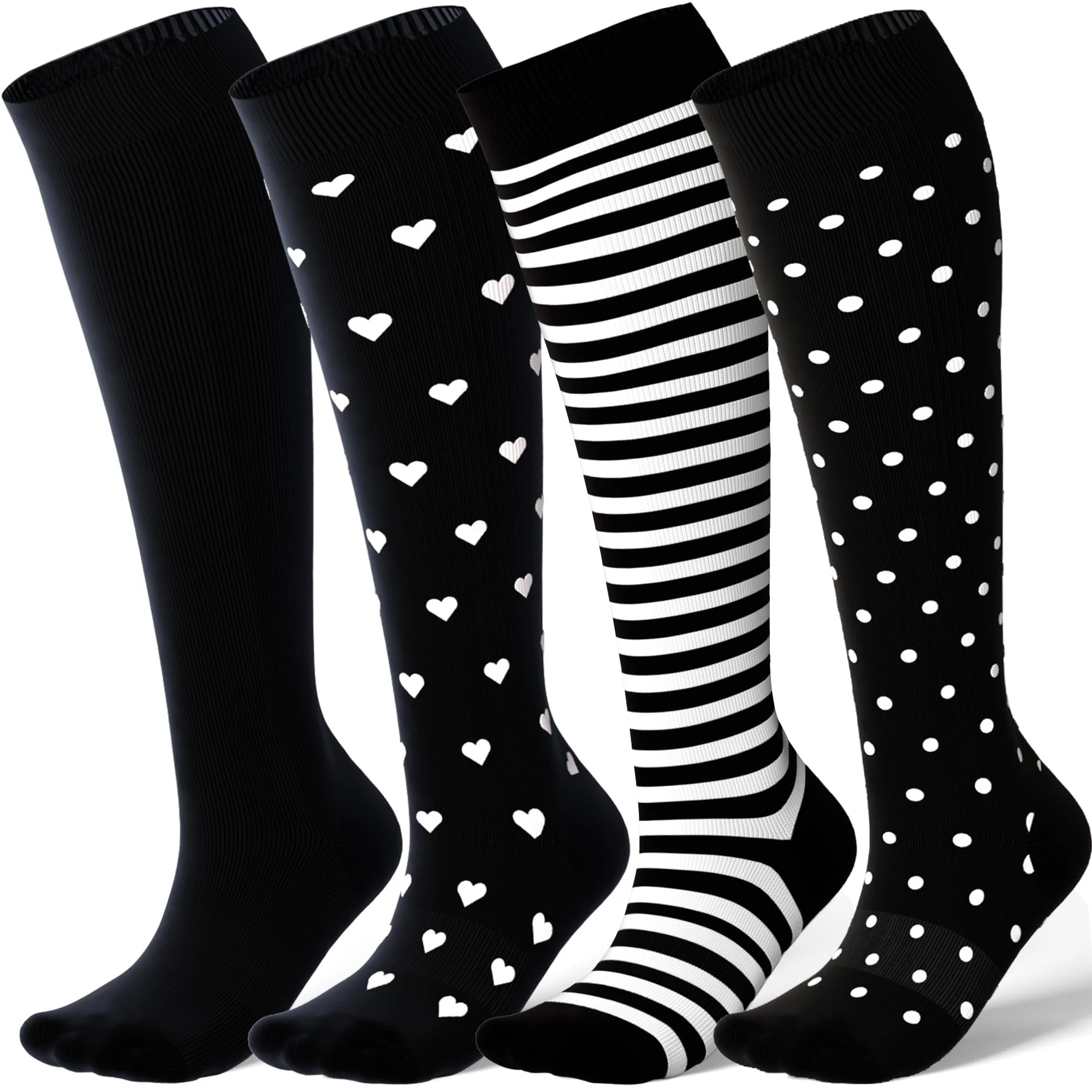 Bamboo Material Sustainable Custom Sock Sport Compress Compression Socks