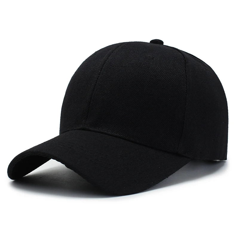 ALL FINE Popular Fitted Sports Hats Blank 6 Panel Polyester Adults Unisex Baseball Cap