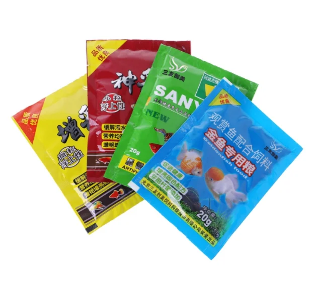 Aquarium Accessories Plastic Bag Fish Food