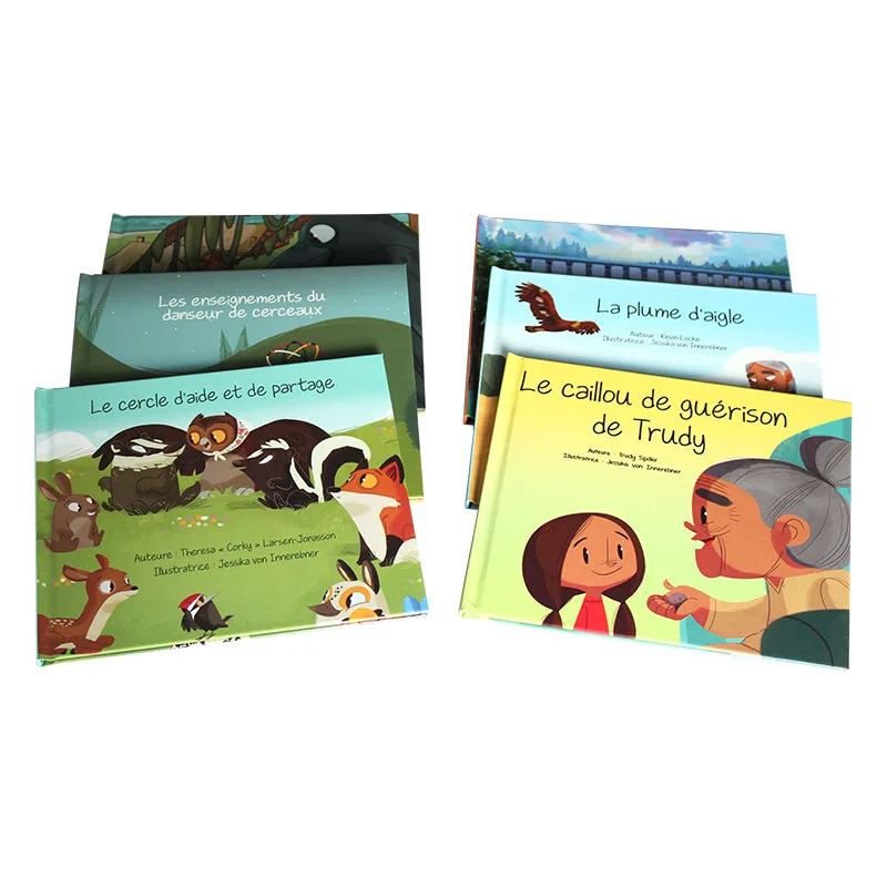 Luxury baby board kids book spiral full colour  hardcover board book printing on demand