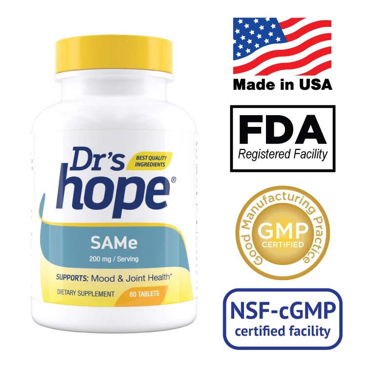 
SAMe 200mg Enteric Coating tablet dietary supplement 