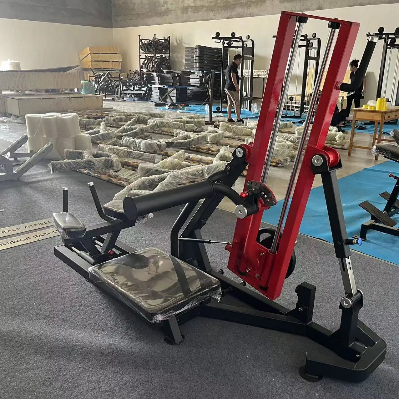 F08 Commercial Gym Strength Training gym equipment Hip Thrust Glute Machine Plate Load Glute Master Machine