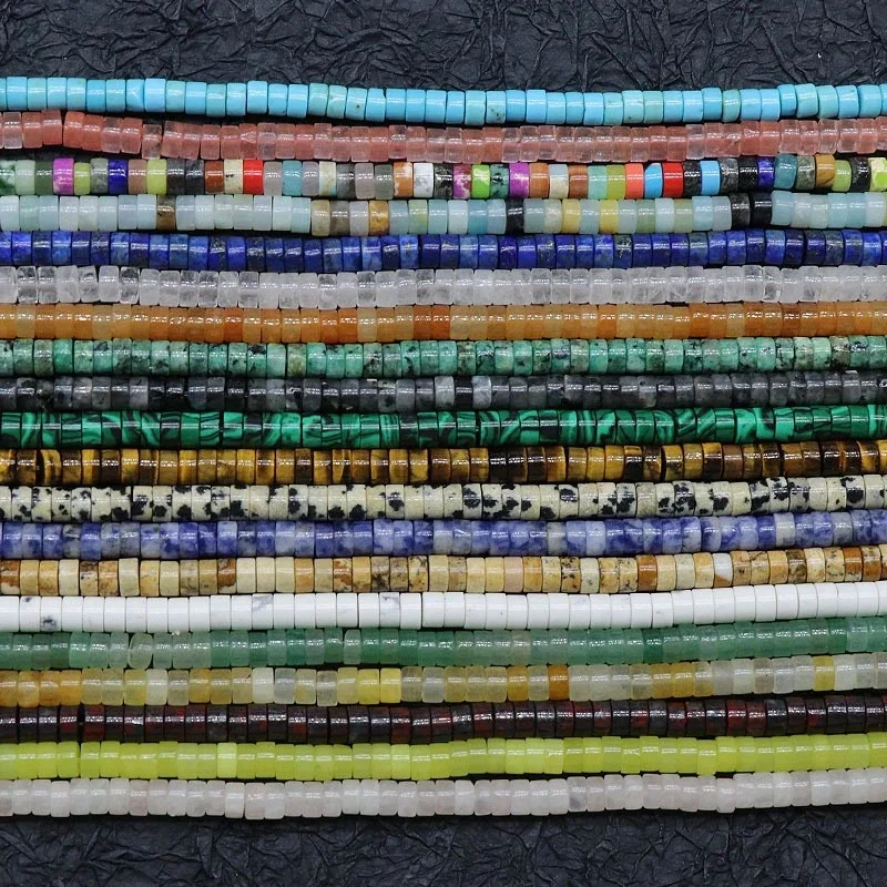 Loose beads semi-finished jewelry production wholesale natural stone round loose beads crystal