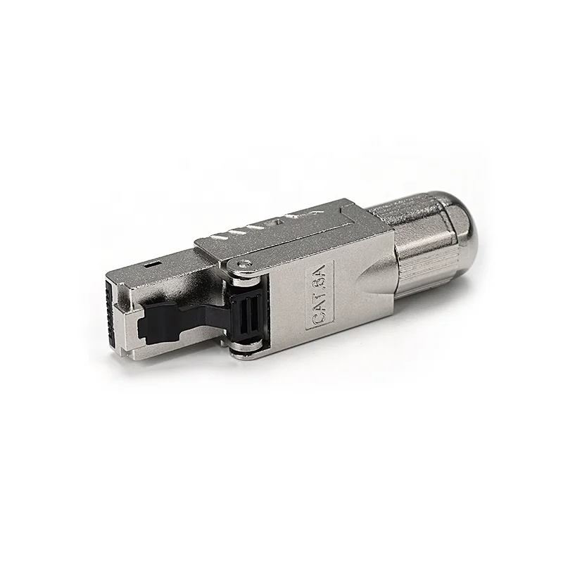 RJ45 Connector Toolless FTP CAT6A Modular Ethernet Plug