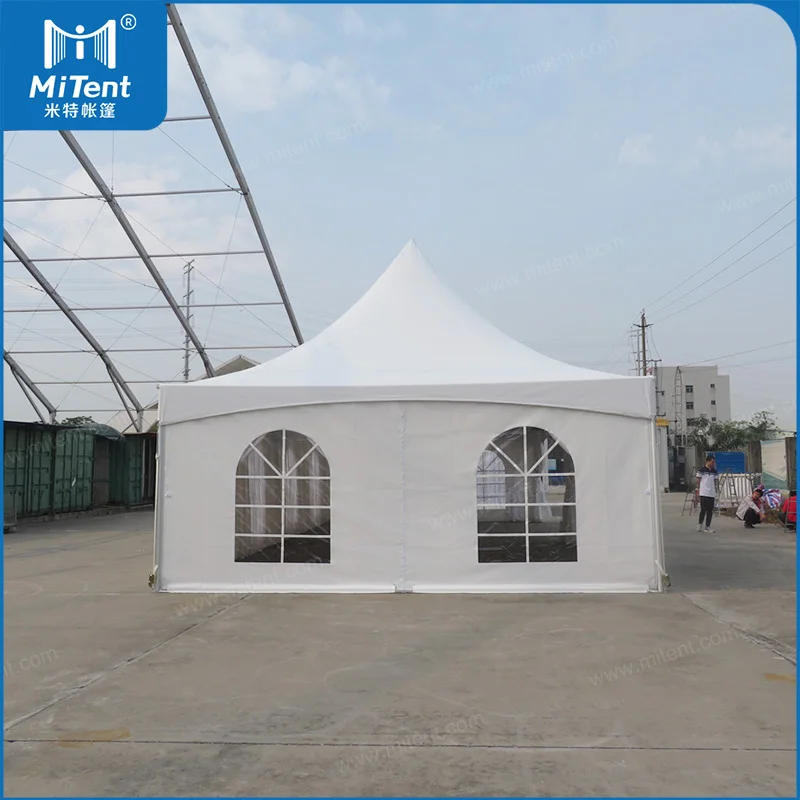 Arabic High Peak Wedding Canopy Marquee Tent with Tables and Chairs for Party