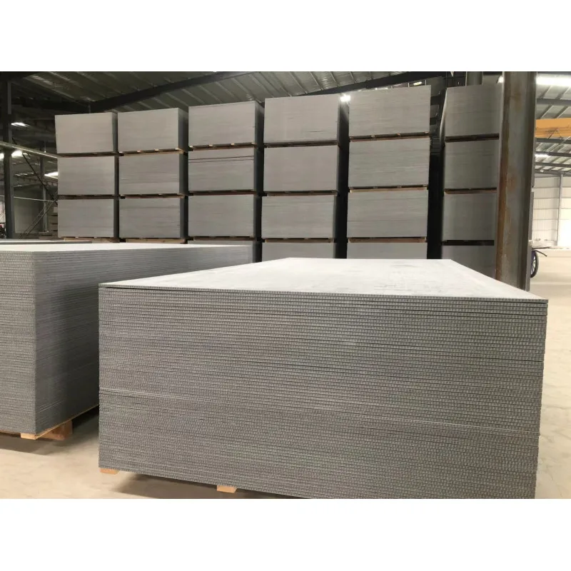 Interior and exterior wall panels Wooden wall decoration cement board Concrete board fiber cement board