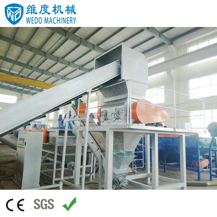 On Sale In Sepetember Air Cooling 50kgs Waste Nylon Crusher Film PP PE Recycling Machine