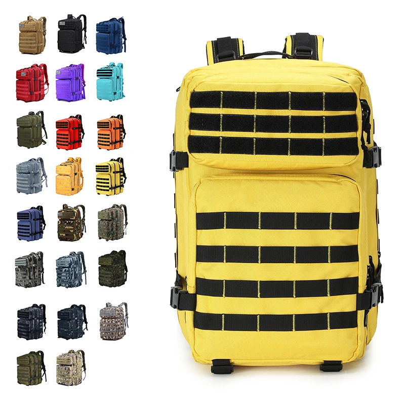 Custom 45l Tactical Training Backpack Waterproof Outdoor Travel Unisex Camping Bag Backpacks