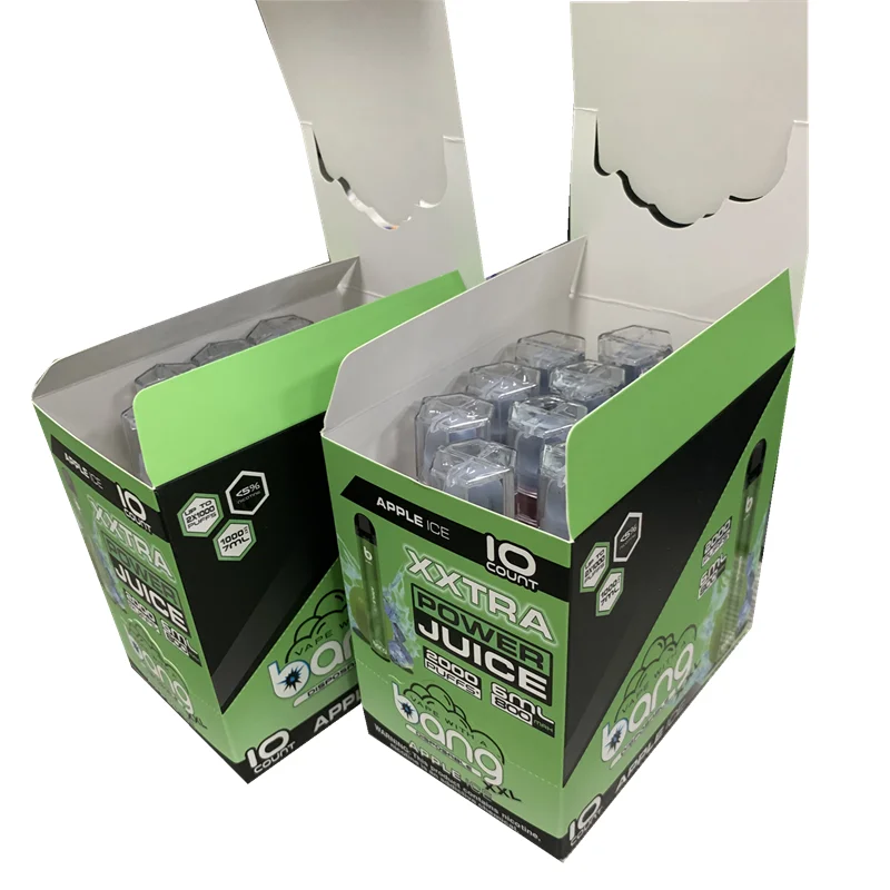 2021 Best seller double tastes disposable Vape Pen 2000 Puffs Disposable Pod 2 Flavors in One