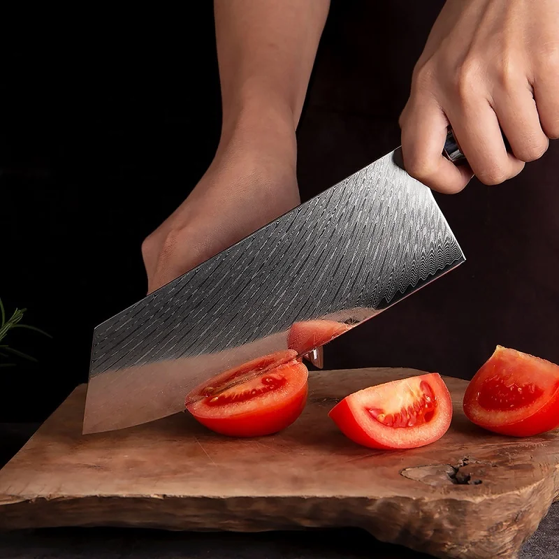 Hot professional Japan sushi sashimi knives meat carving fillet paring damascus steel kitchen chef knife Set