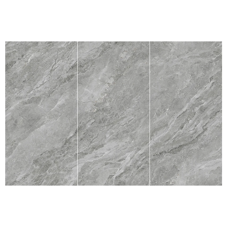 GUCI Bulgari gold sintered stone slab wall floor furniture surface large glazed matte glossy tile