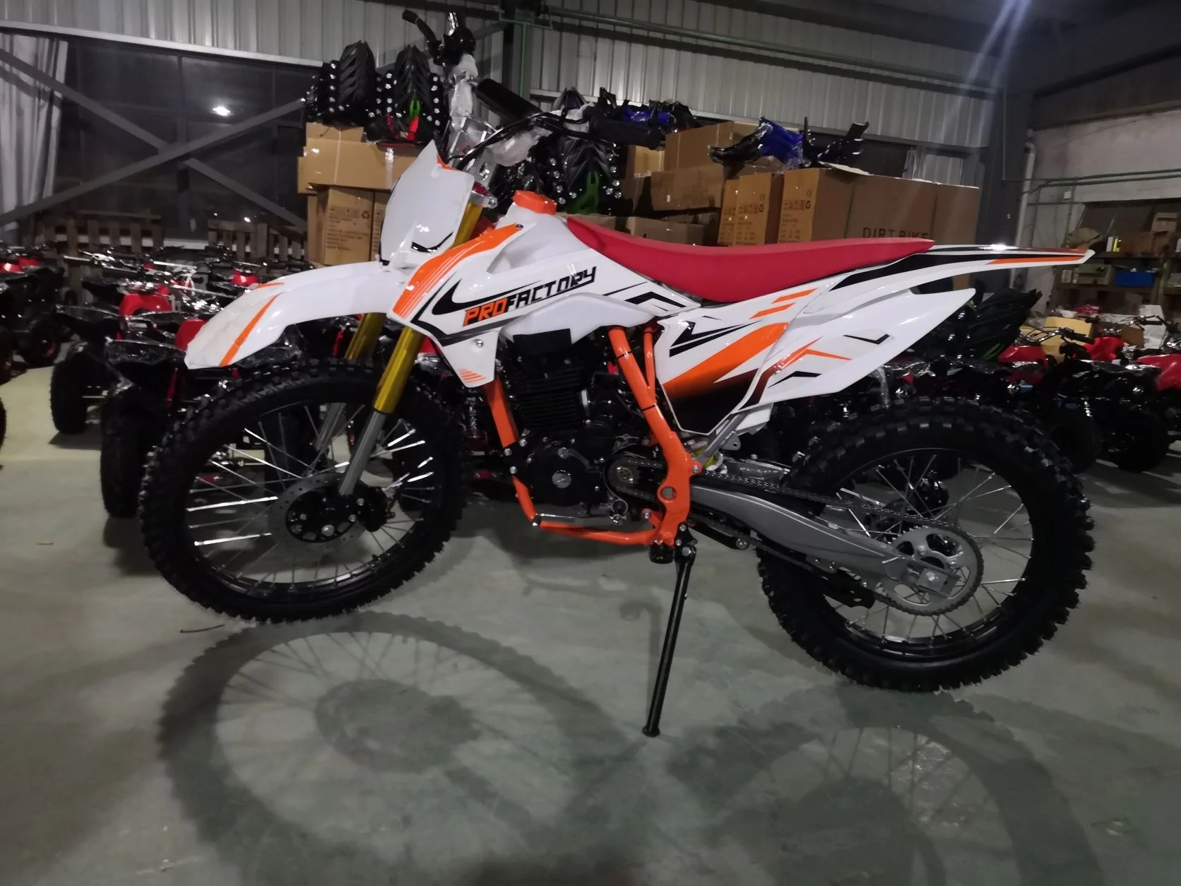 2021 Motocross New Cheap 4-Stroke 150cc 200cc 250cc Dirt Bike For Adult With CE