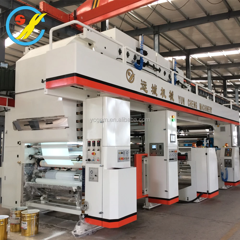 6 Color Rota Printing Machine Rotogravure Printing Machine Price